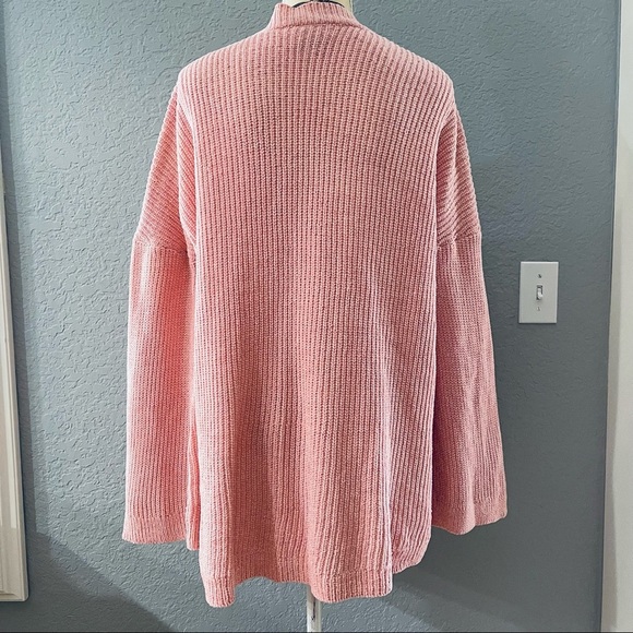 Show Me Your Mumu Easy Cardigan Sweater in Pretty Pink Size Large - Picture 4 of 8
